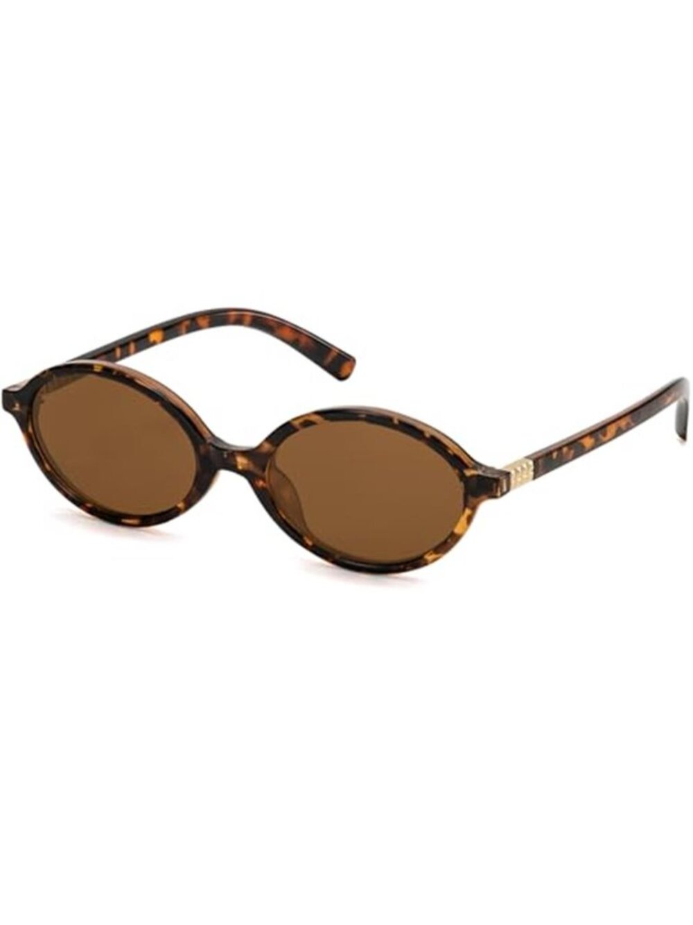 Retro Oval Sunglasses for Women Vintage 90s Y2K Trendy Designer Sun